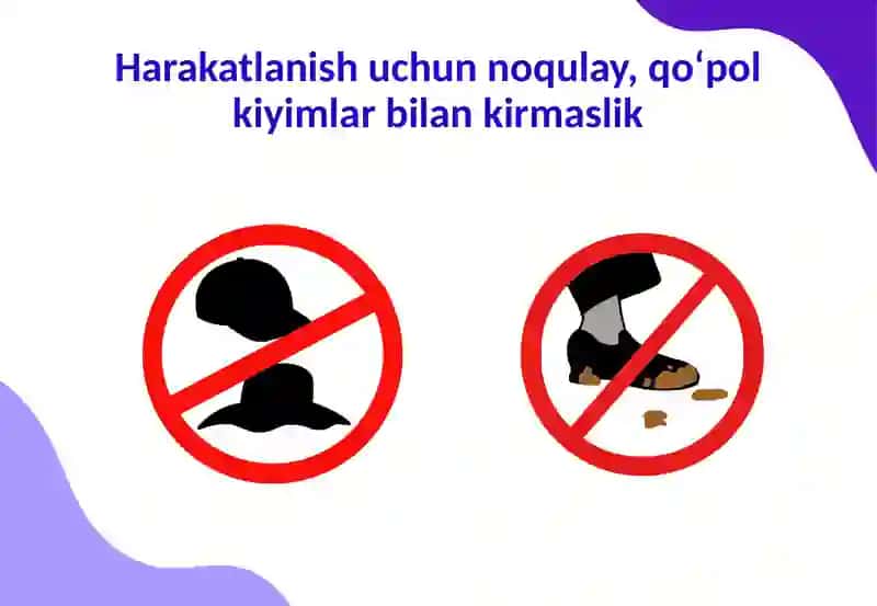 Kompyuterxonasida xavfsizlik texnikasi qoidalari va sanitariya-gigiyena talablari 3