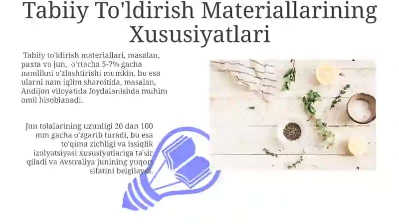 Tabiiy va Sintetik To'ldirish Materiallari 3