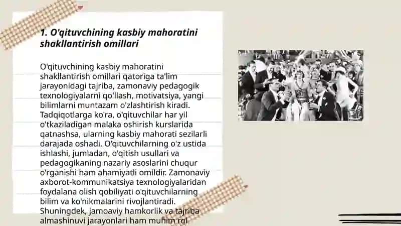 Pedagogik fikr taraqqiyotida oqituvchining kasbiy mahorati hamda burch va masuliyatlari 3
