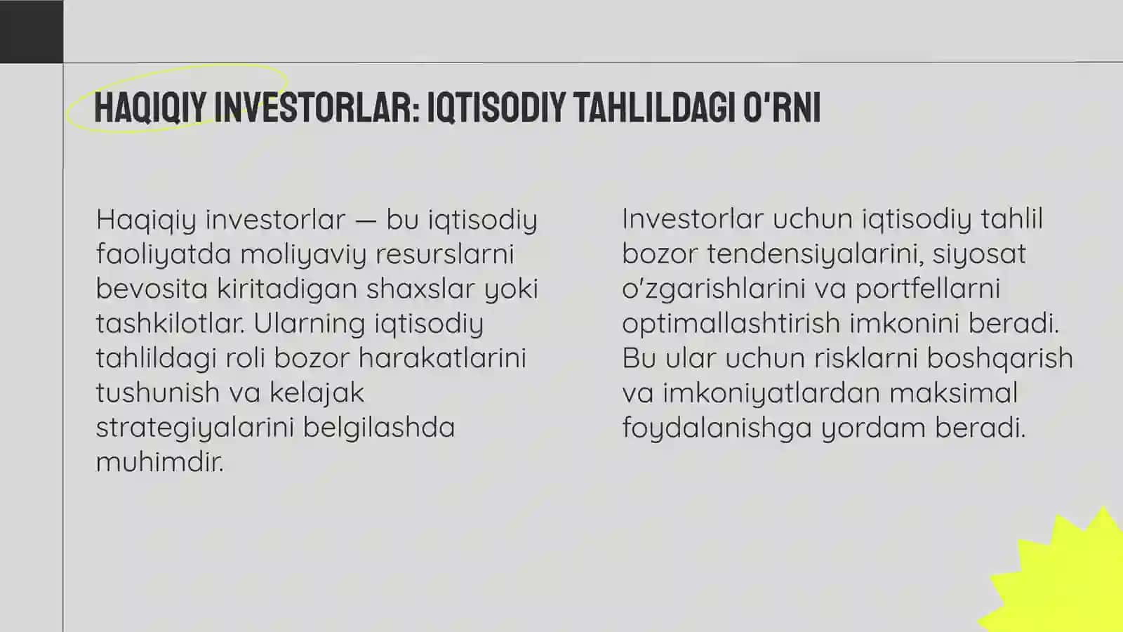 Iqtisodiy tahlil subyektlari 3