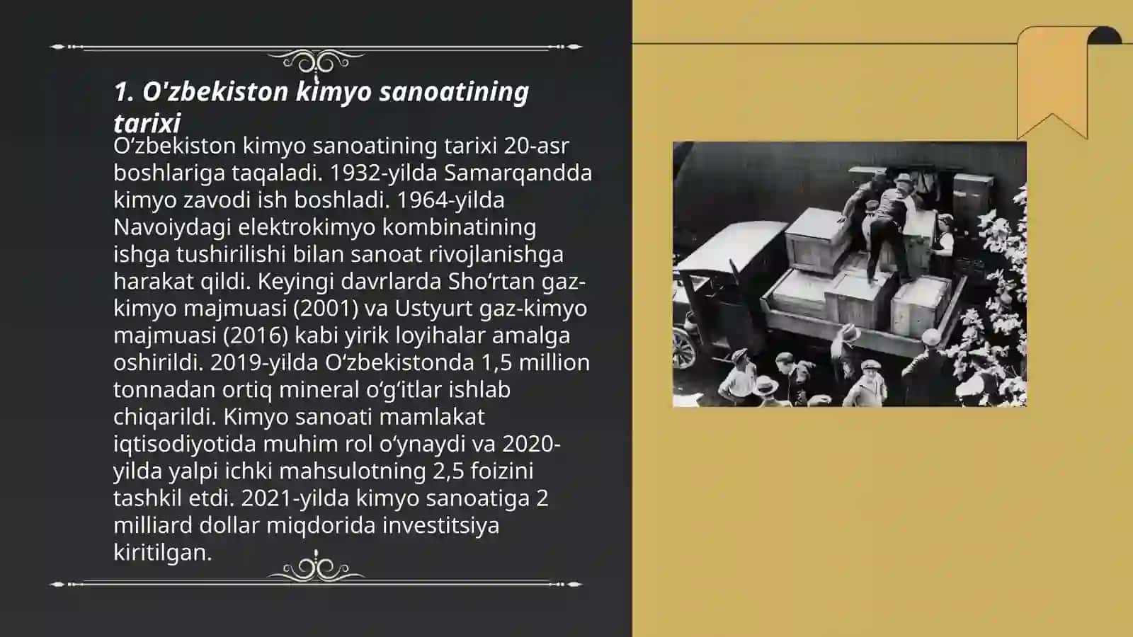 O'zbekiston kimyo sanoati va unda amalga oshirilgan islohatlar 3