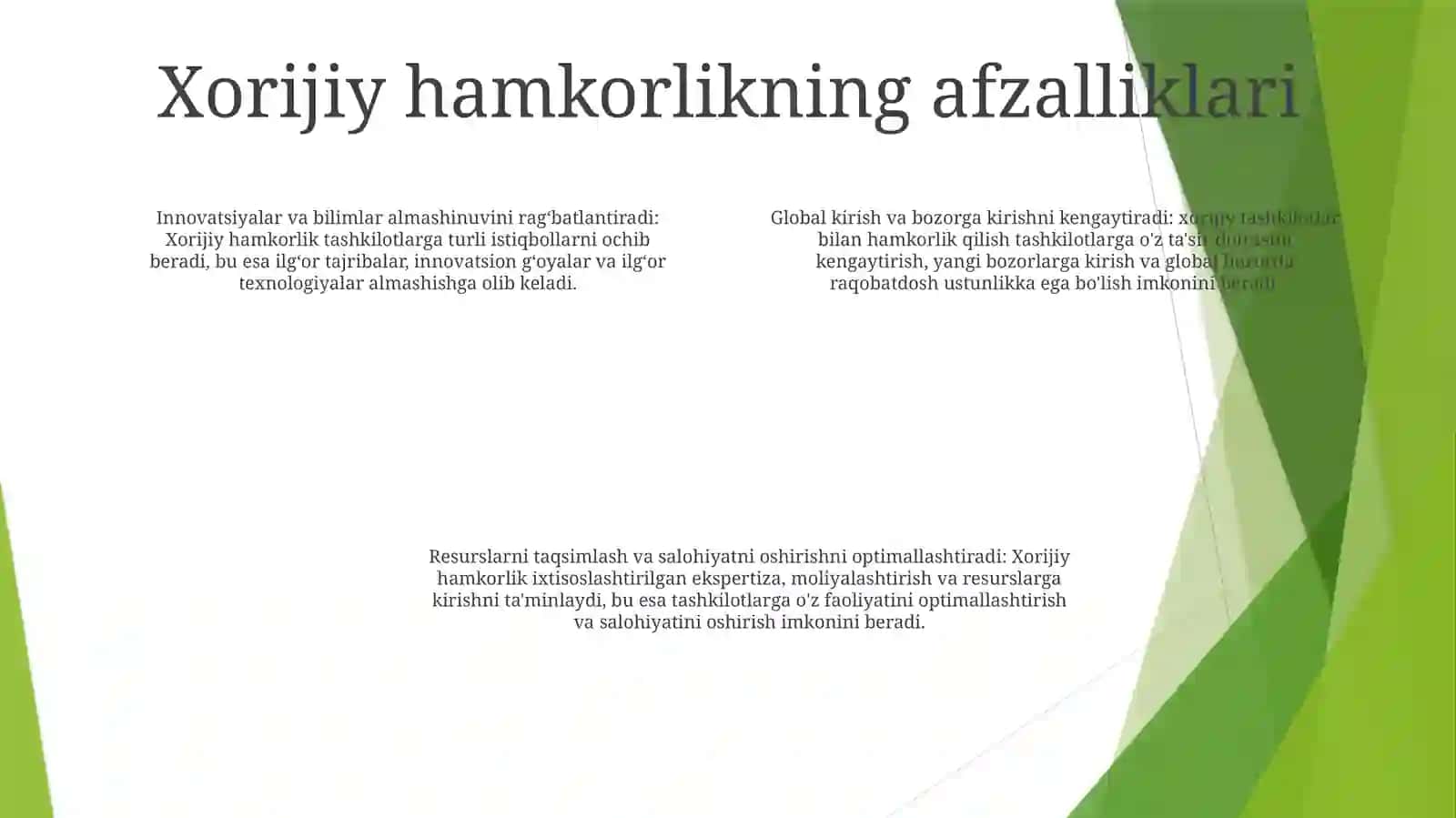 Maktablarning Xorijiy Tashkilotlar Bilan Hamkorlik Ishlari Samaradorligini Oshirish 3