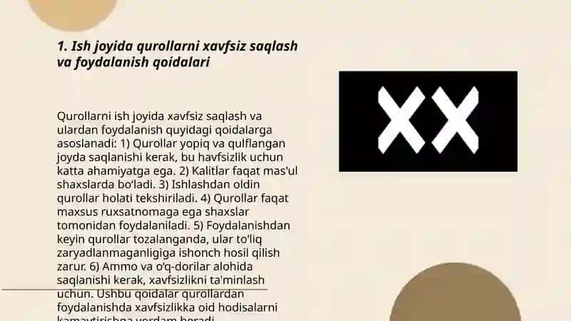 Ish qurollaridan foydalanishda texnika xavfsizligi qoidalari 3