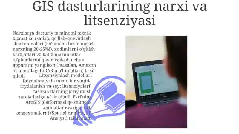 GIS Dasturlarining narxi va litsenziyasi 3