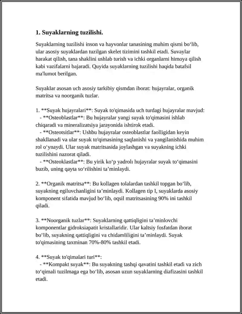OSTEOLOGIYA TAYANCH HARAKAT AʼZOLARI TIZIMI 3