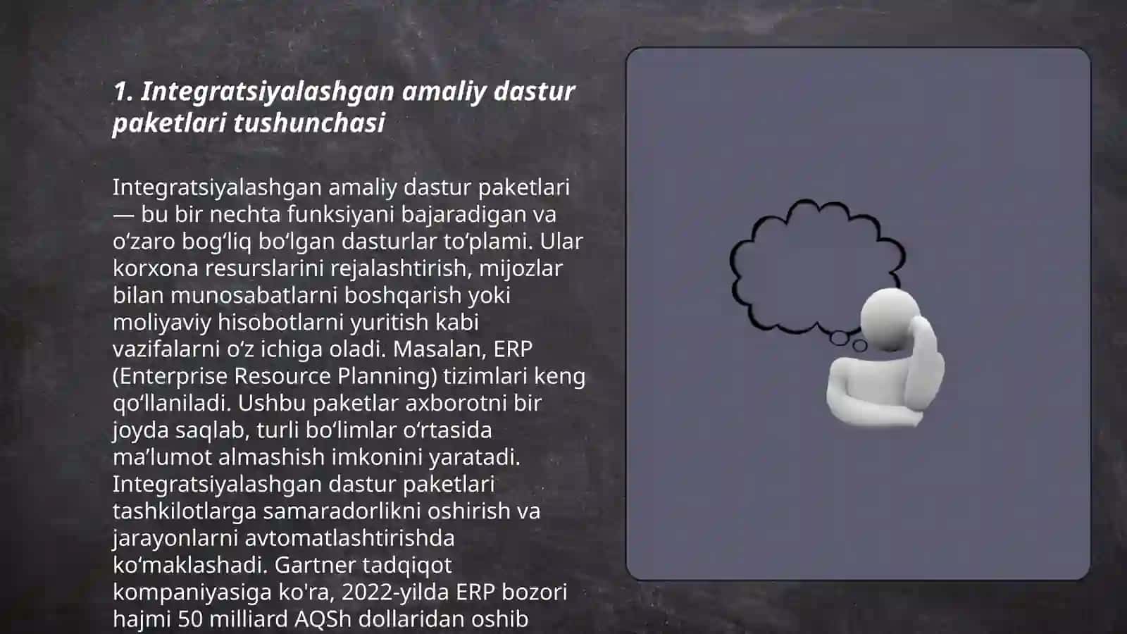 Integratsiyalashgan amaliy dastur paketlari bilan ishlash 3