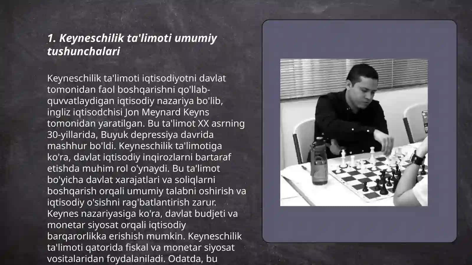 Keyneschilik taʼlimoti nomukammal raqobat nazariyasi 3
