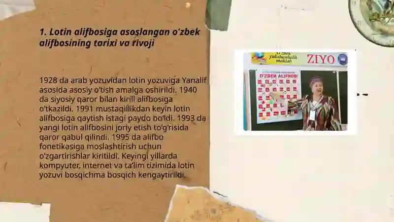 Lotin alifbosiga asoslangan o’zbek alifbolari haqida 3