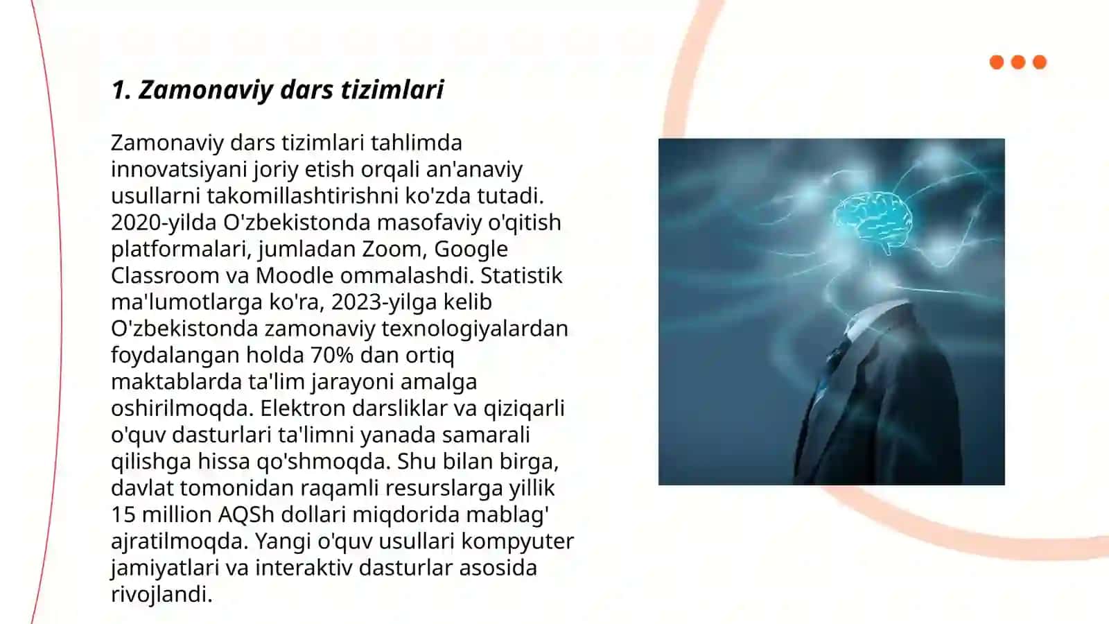 Zamonaviy dars tipologiyasi va unga qo'yiladigan talablar 3