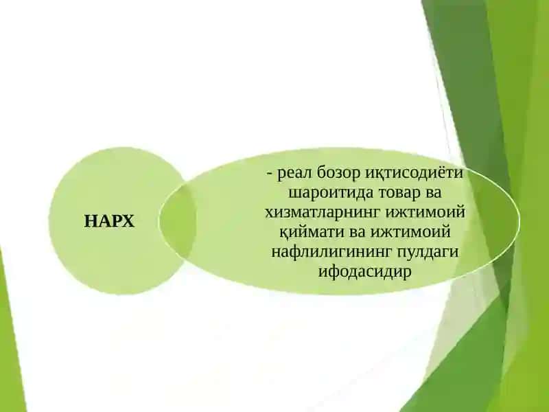 Қишлоқ хўжалигида нарх ва нархларни шакллантириш 3