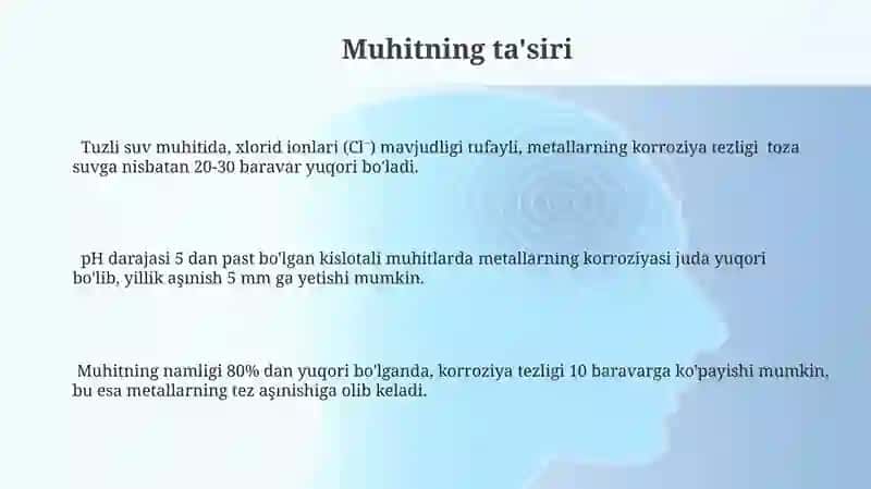 Ichki va tashqi korroziya omillari 3