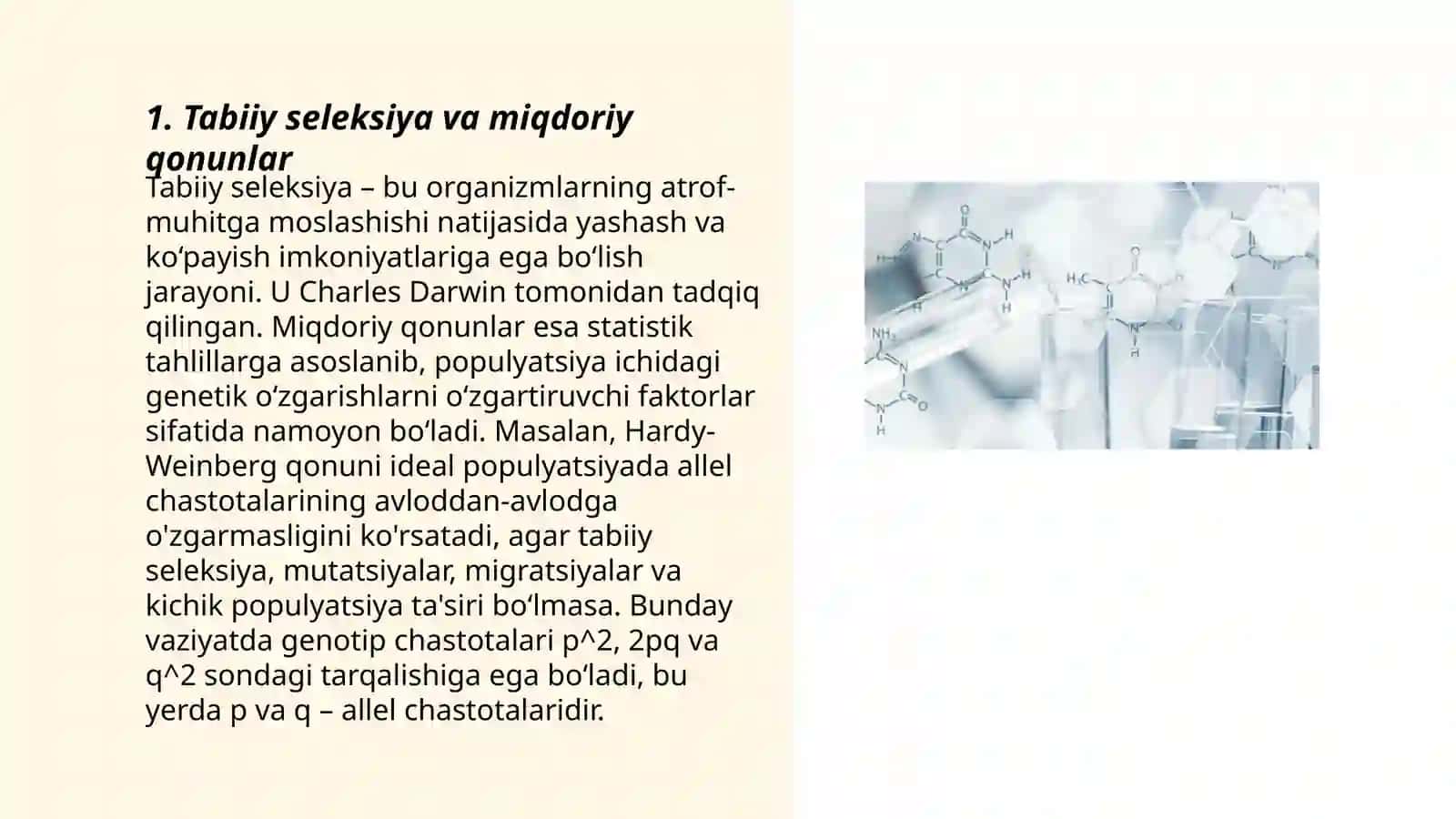 Miqdoriy Qonunlar Davri 3
