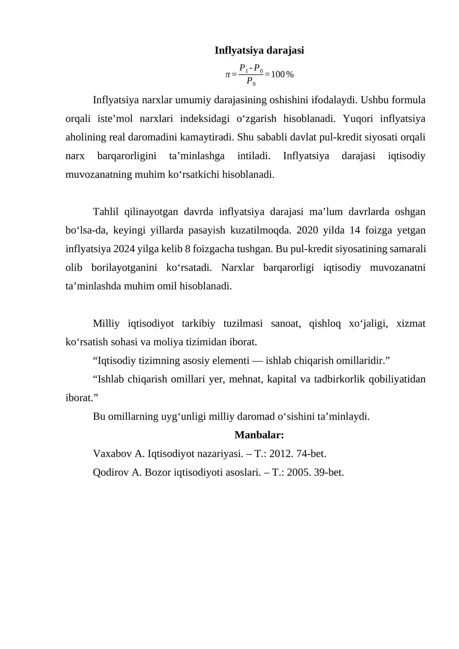 Milliy iqtisodiyotda siyosiy iqtisodiyot 3
