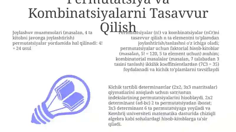 Permutatsiya va Kombinatsiyalarni Tasavvur Qilish 3