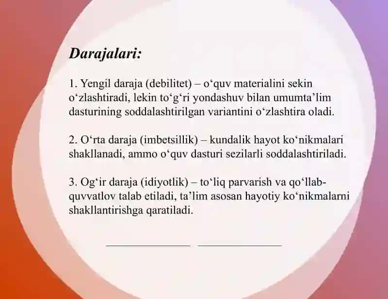 Intellektual nuqsonli bolalarga ta'lim 3