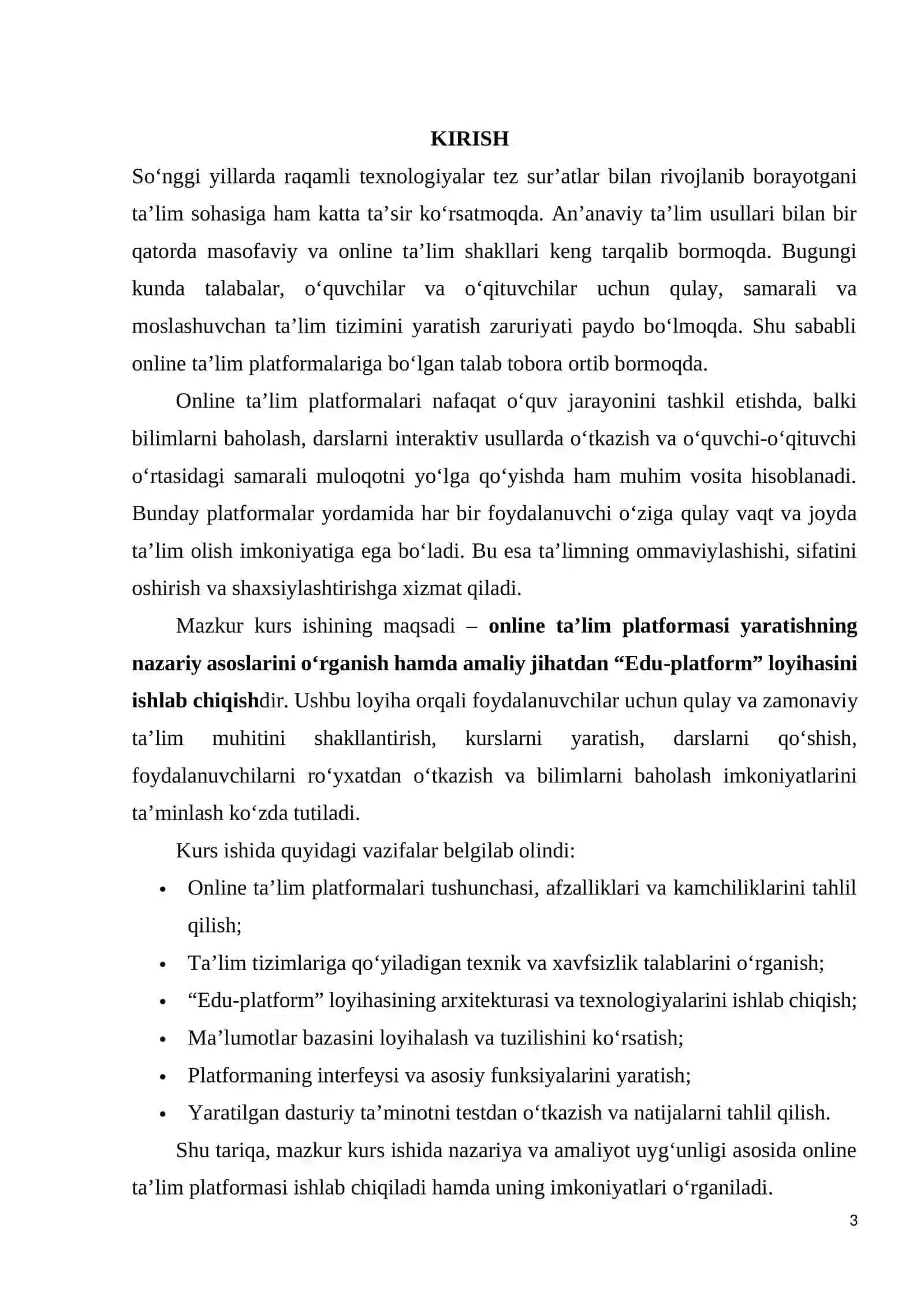 Shaxsiy moliya boshqaruvi ilovasi yaratish mavzusi 3
