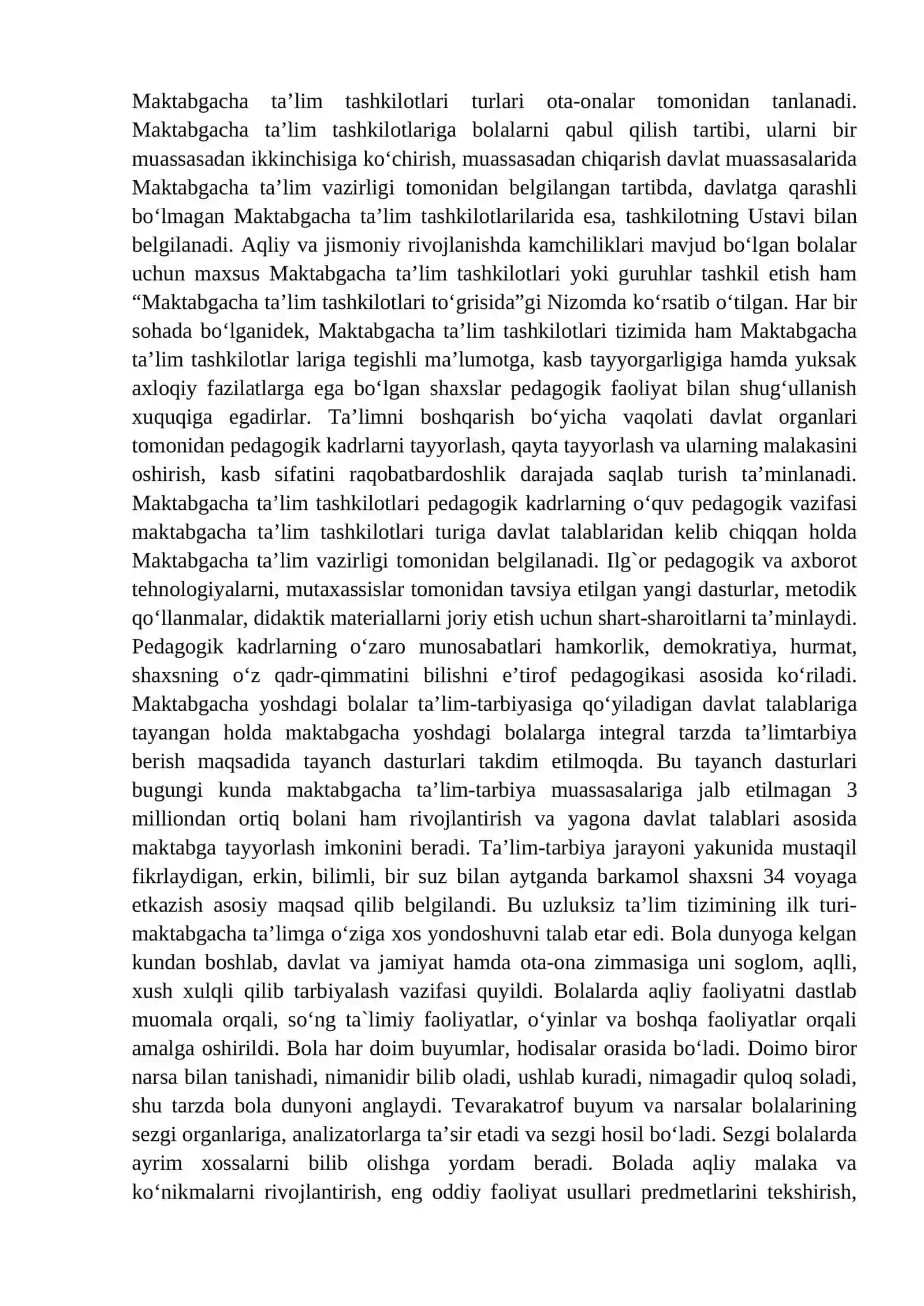 BOLALARNI MAKTAB TA’LIMIGA TAYYORLASH SHAKLLARI VA METODLARI 3