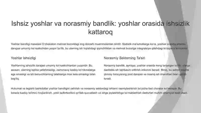 O'ZBEKISTONDA MEHNAT BOZORINI TASHKIL ETISH VA ISHSIZLIKNI OLDINI OLISH YO‘LLARI 3