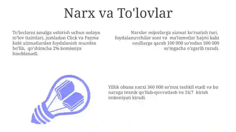 Onlayn Xizmatlarni Taklif Qiluvchi Axborot Tizimlari 3