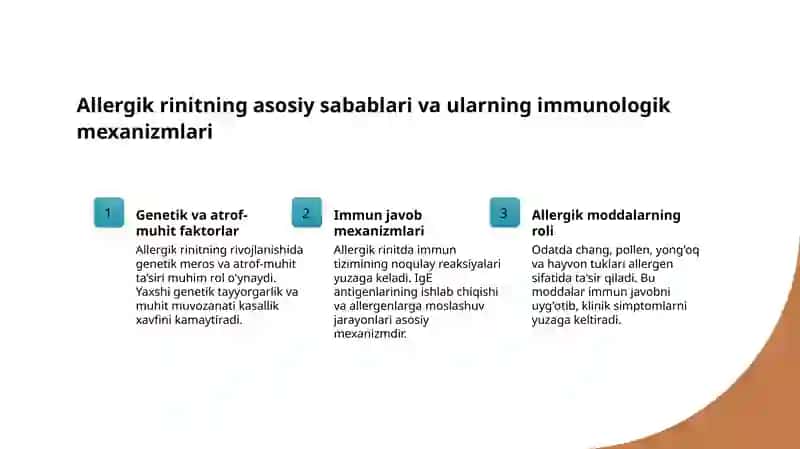 Allergik rinit va uni zamonaviy davolash usullari 3