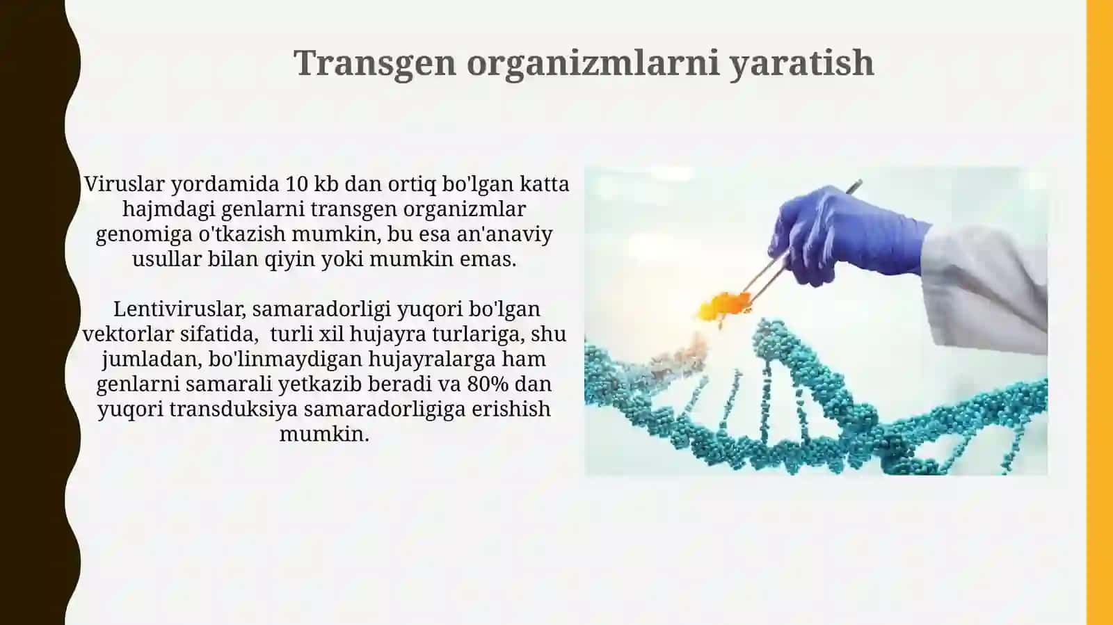 Viruslarni Gen muhandisligida qo‘llanilishi 3