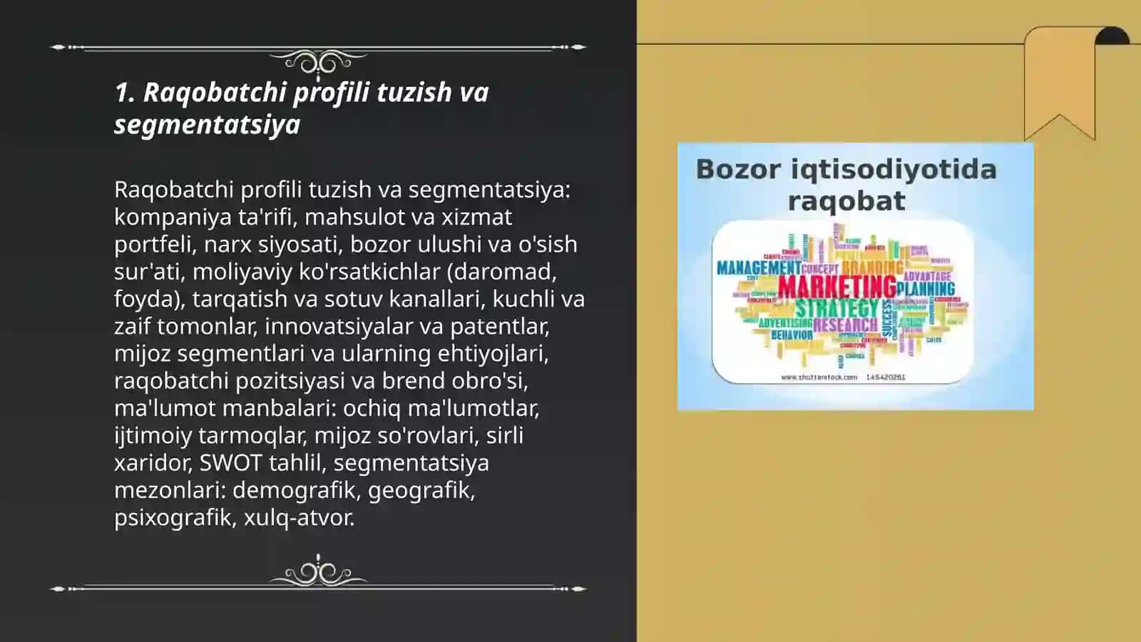 Raqobat intelekti: raqobatchilarni tahlil qilish usullari 3