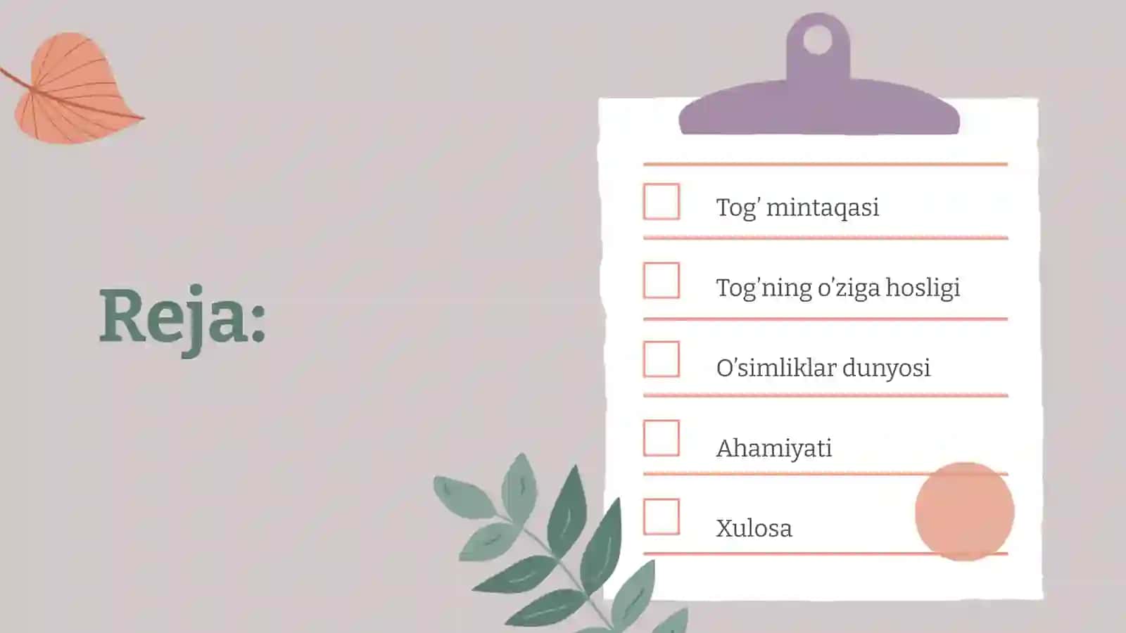 O’simliklar qoplami 3