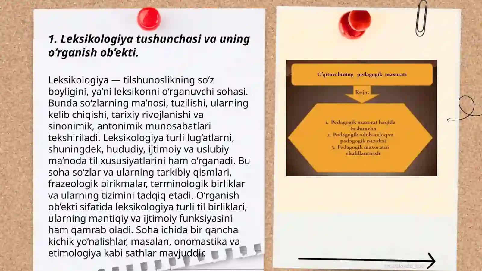 Leksikologiya bo'limini o'qitish metodikasi 3