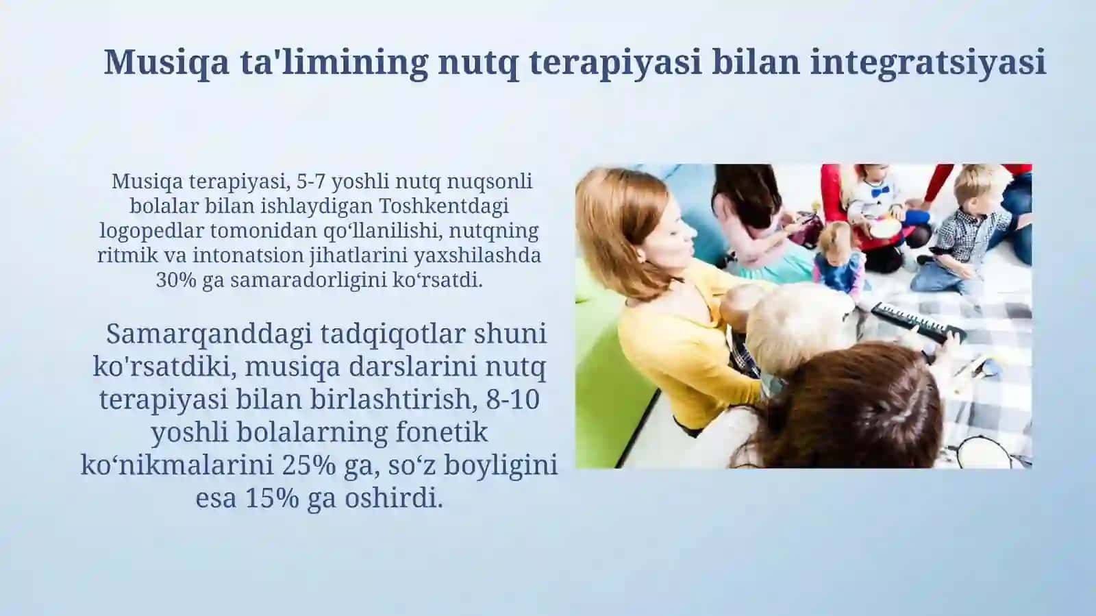 Musiqa ta'limining nutq terapiyasi bilan integratsiyasi 3