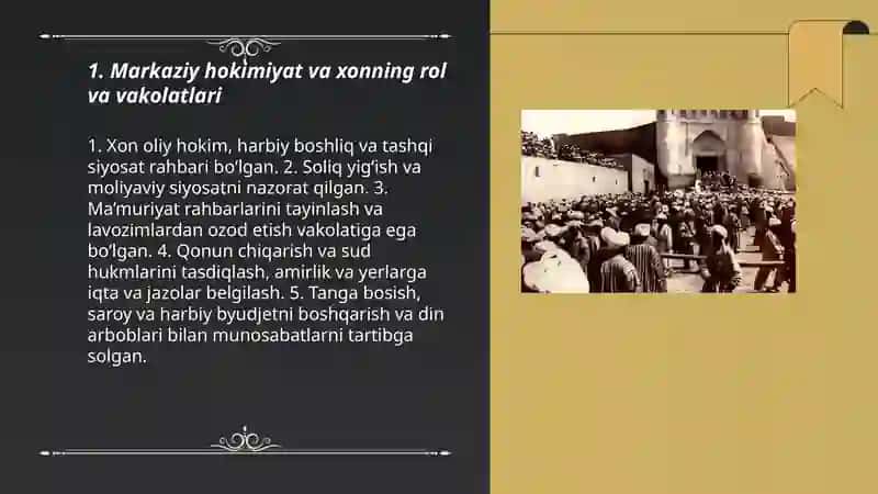 Ashtarxoniylar davrida davlat boshqaruvi 3