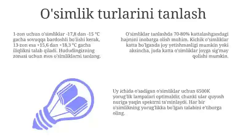 Oʻsimliklarni parvarish qilish 3