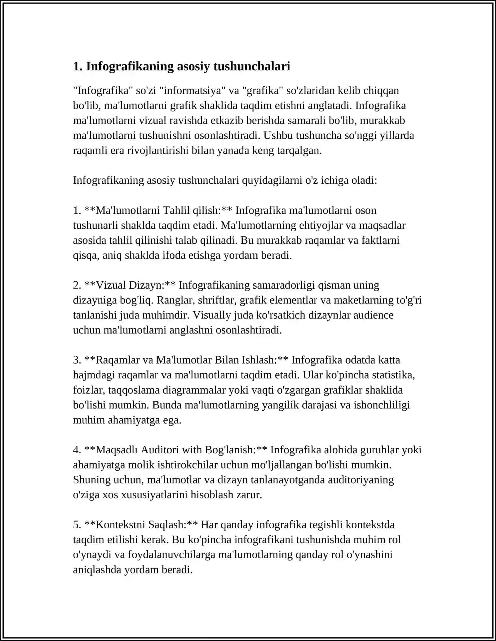 INFOGRAFIKANING TARKIBIY QISMLARI 3