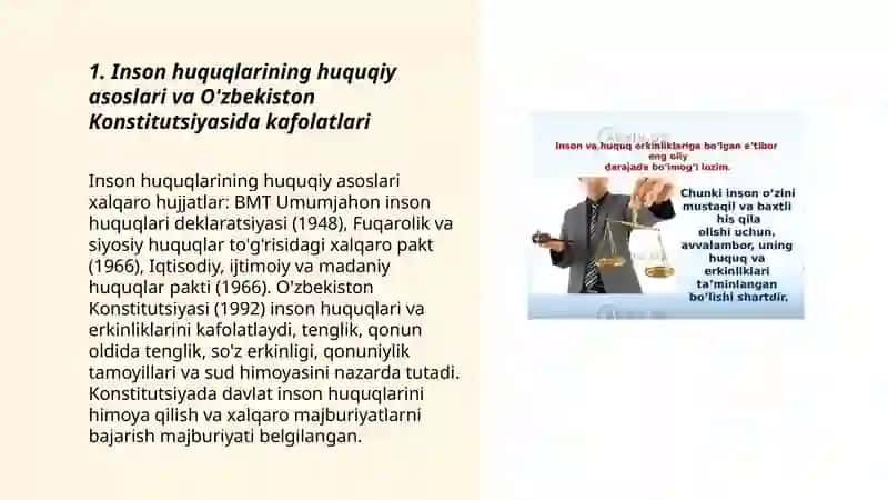 Inson huquqlari va ijtimoiy himoya 3