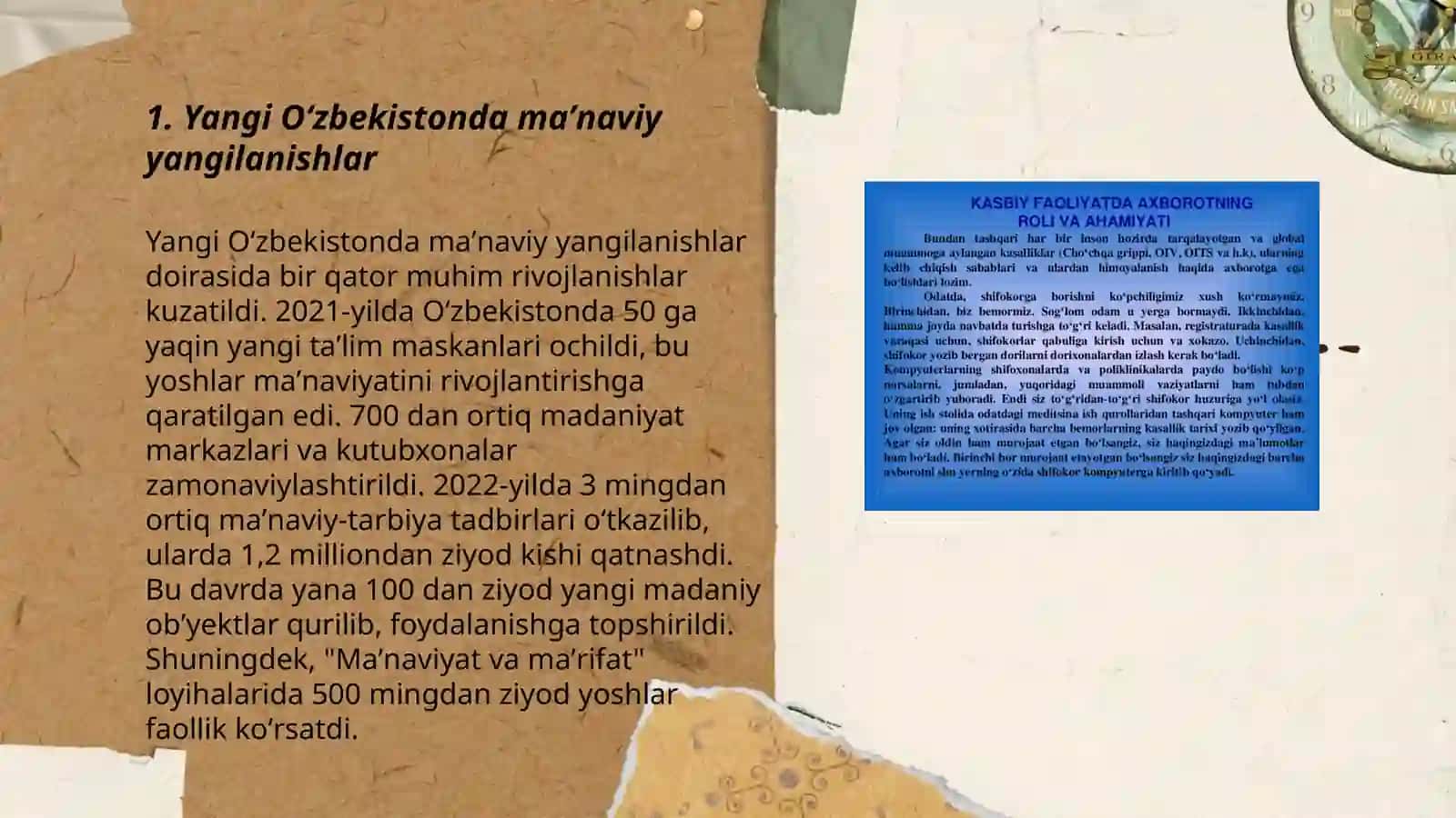 Yangi Oʻzbekistonda maʼnaviy yangilanishlar 3