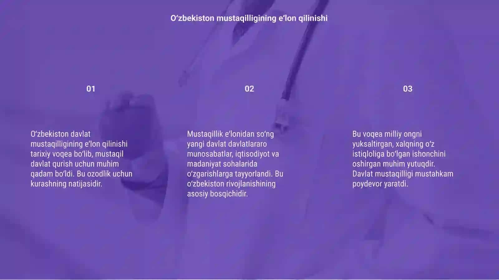 Oʻzbekiston davlat mustaqilligining elon qilinishi 3