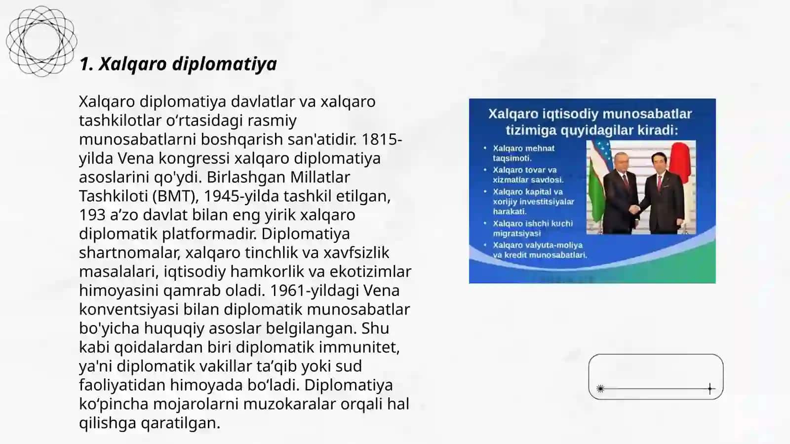 Xalqaro diplomatiya 3