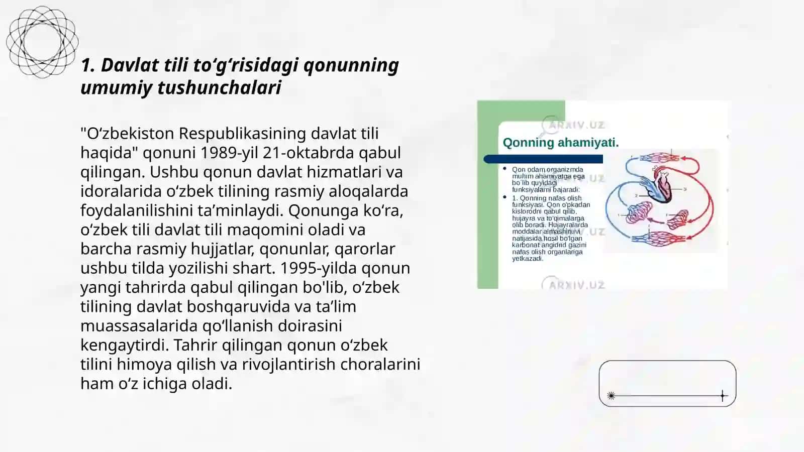Davlat tili toʻgʻrisidagi qonun va uning yangi tahrirdagi mazmun mohiyati 3
