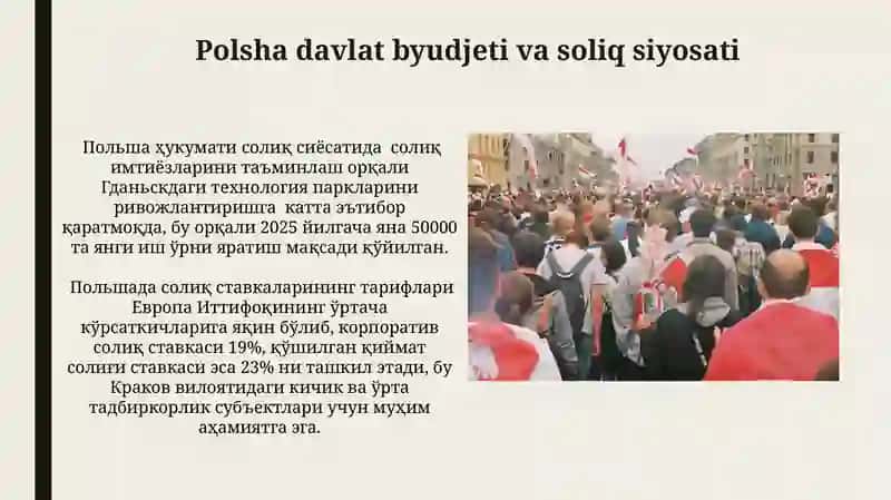 Polsha Davlatining Makroiqtisodiyoti 3
