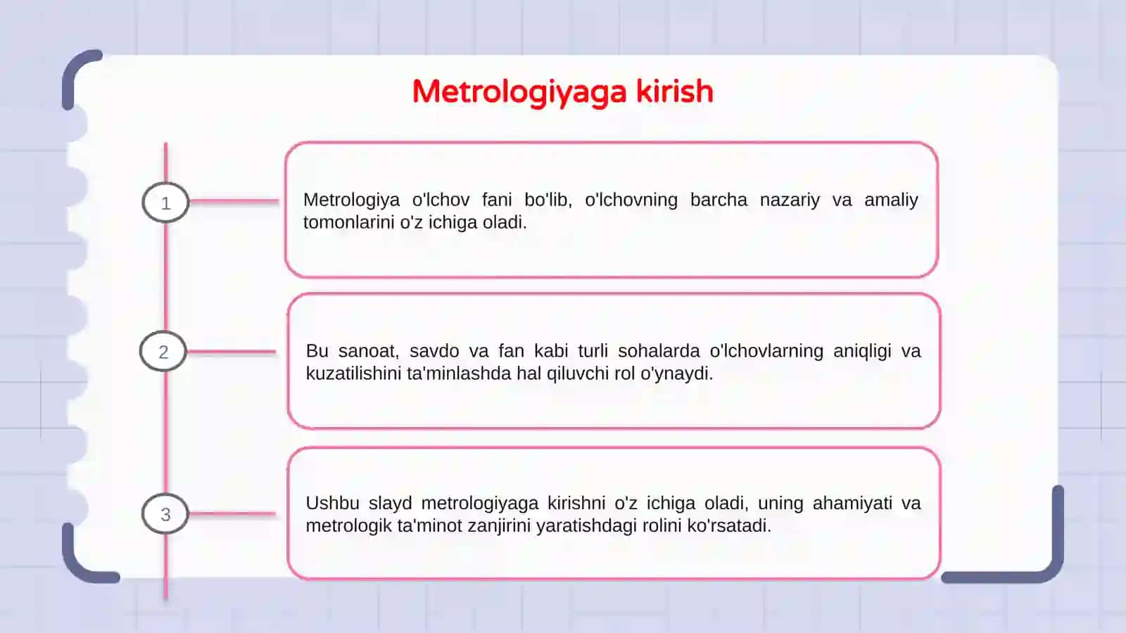 Metrologiya va metrologik taʼminot 3