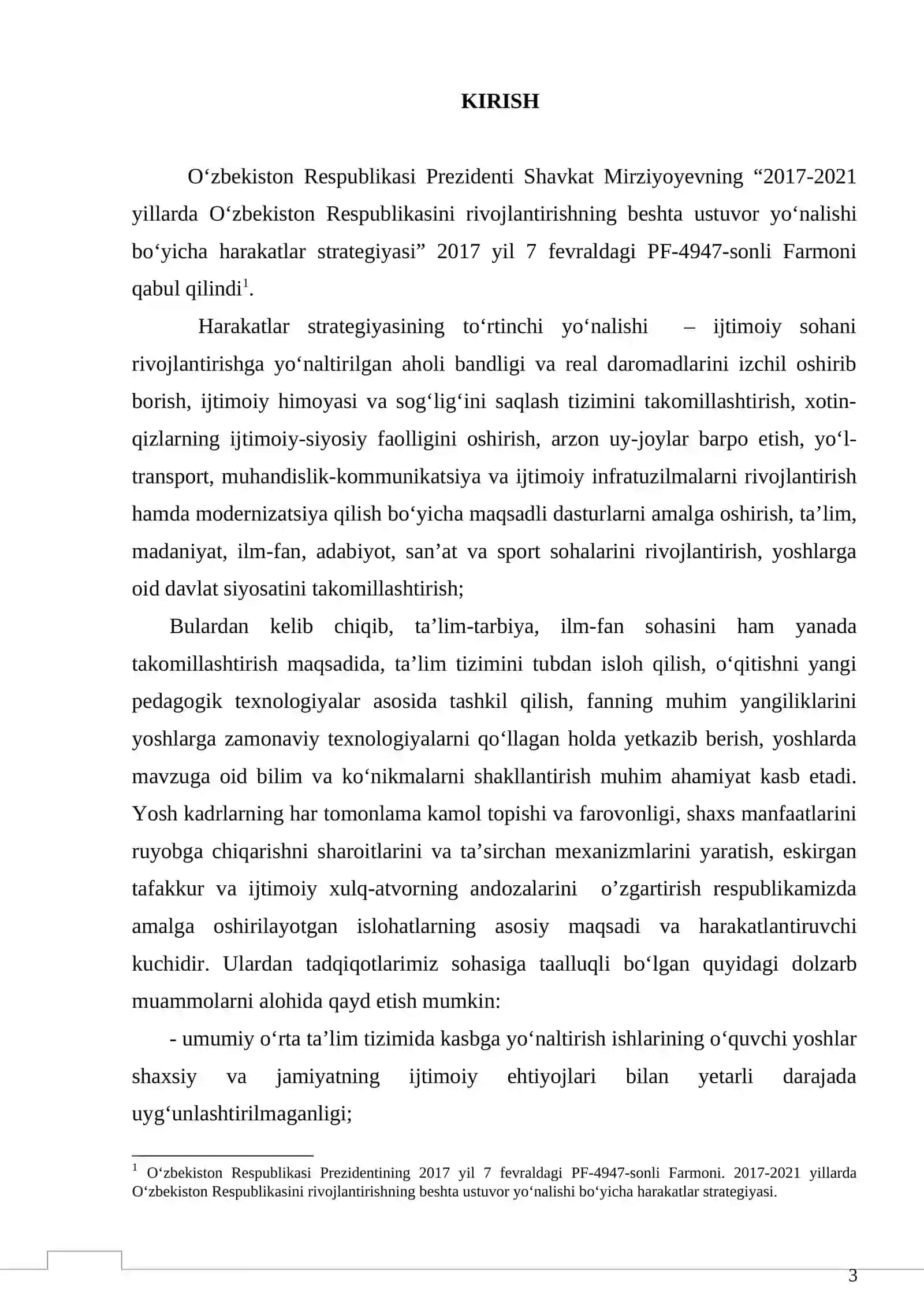 «Metall kesish dastgohlari» fanidan «tish va rezba kesish dastgohlari» mavzusini o’qitishda yangi pedagogik texnologiyalarni qo’llash 3