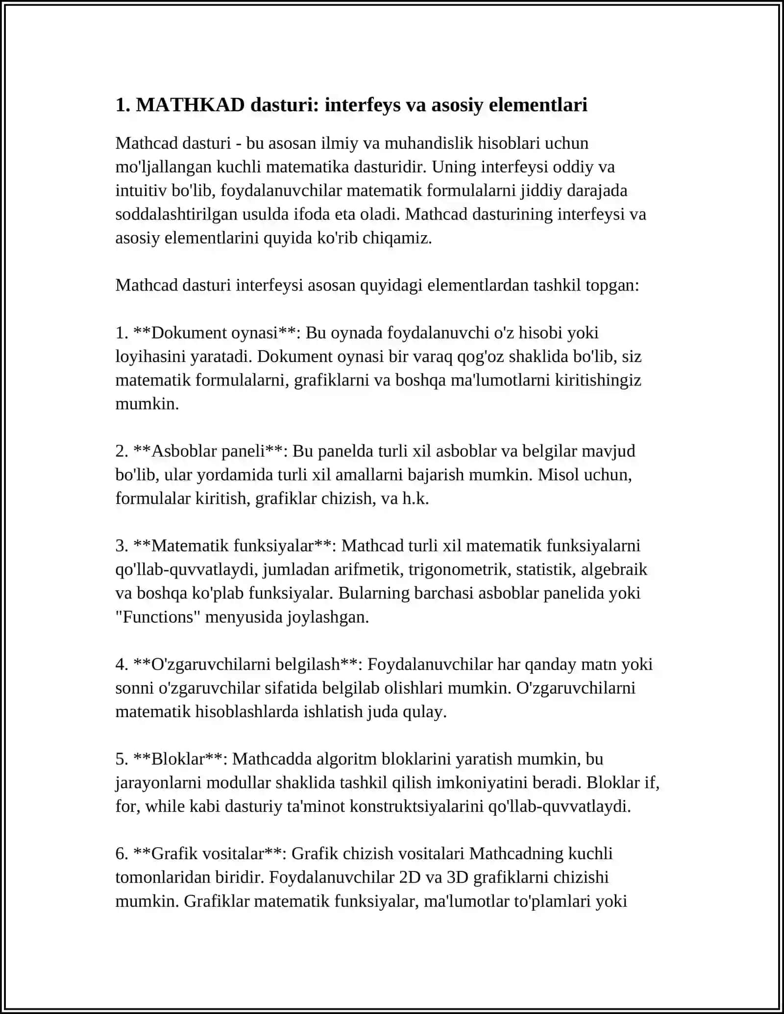 MATHKAD DASTURI 3