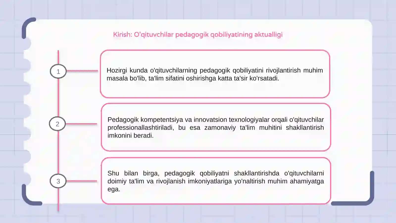 Hozirgi kunda òqituvchilar pedagogik qobiliyatini shakllantirish imkoniyatlari 3
