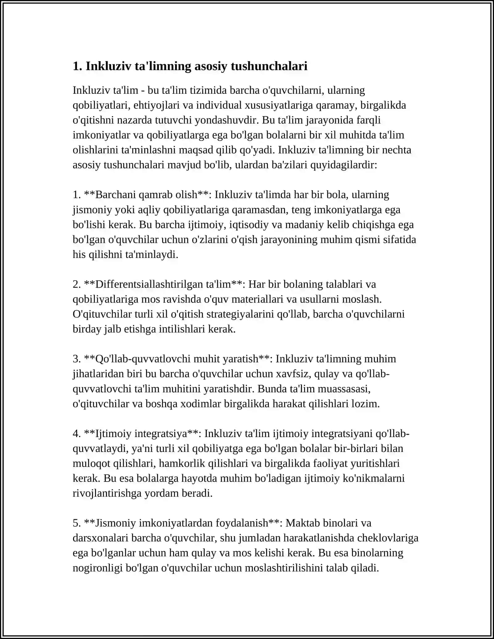 INKLYUZIV TAʼLIMNING ASOSIY TAMOYILLARINI JORIY QILISH 3