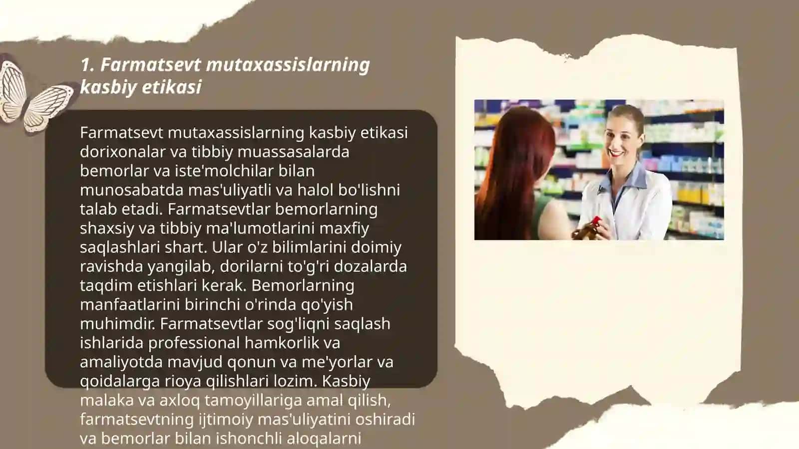 Farmatsevt mutaxasislarni etikasi 3