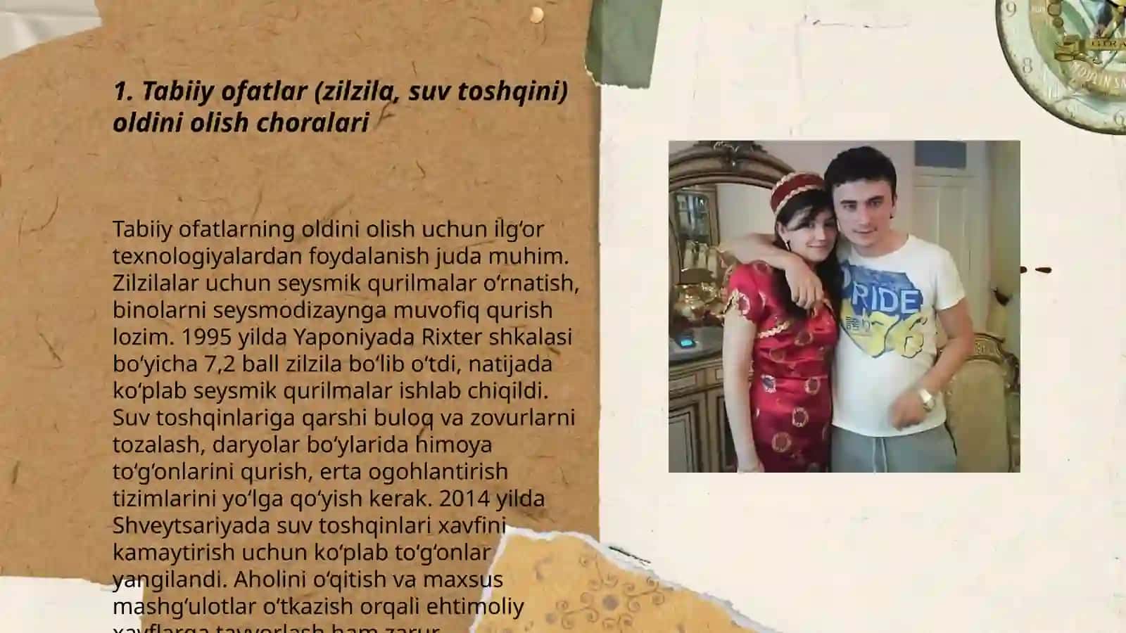 Tabiiy ofatlar (zilzila, suv toshqini) oldini olish choralari 3