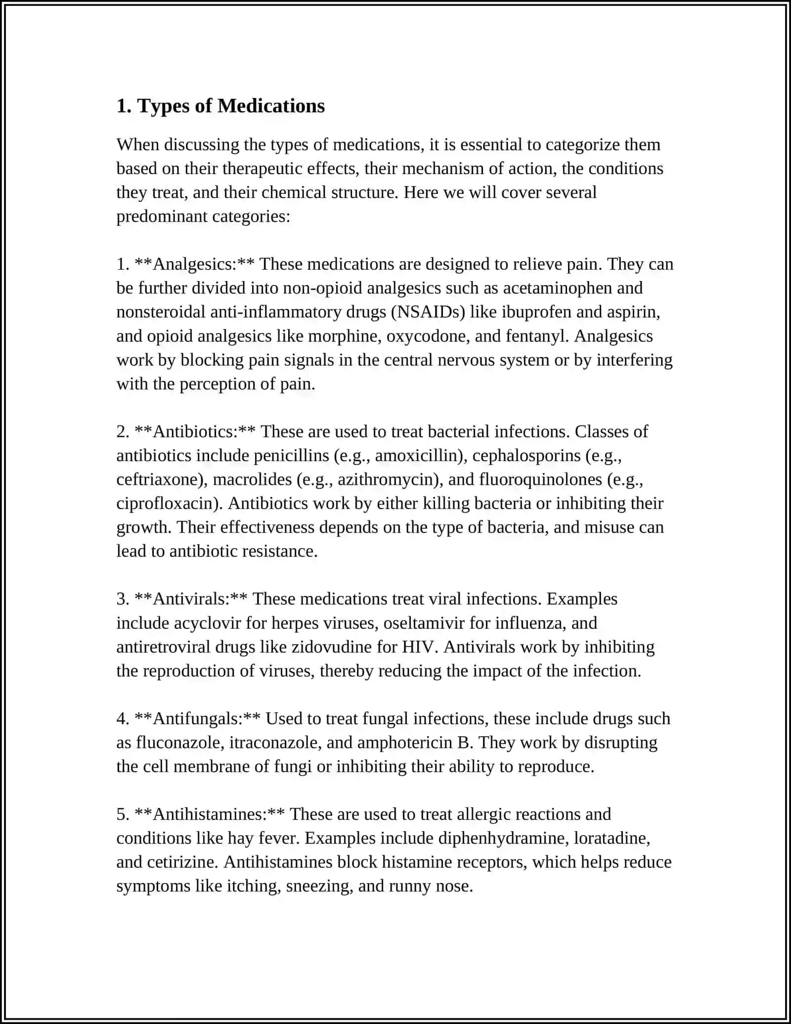 MEDICATIONS 3