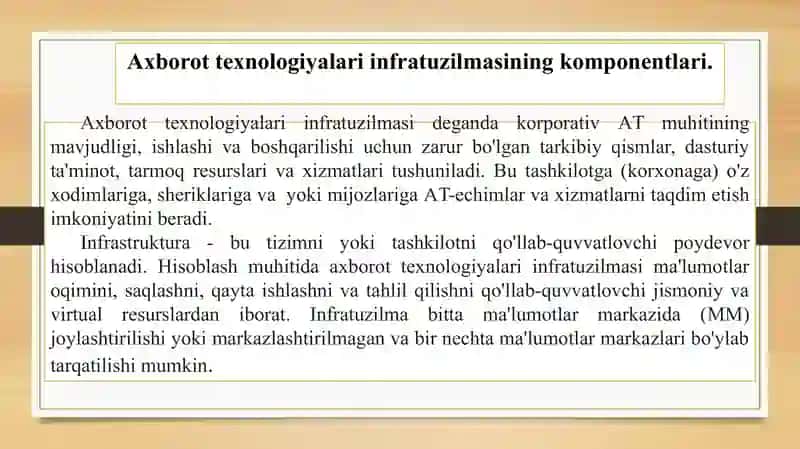 Axborot Texnologiya-larining Infratuzilmalari 3