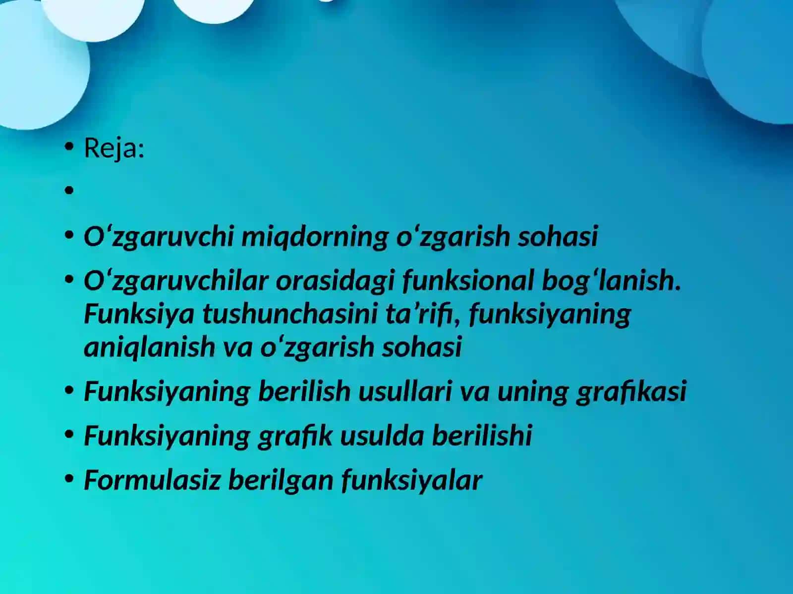 Elementar Funksiyalarning Xosilalari 3