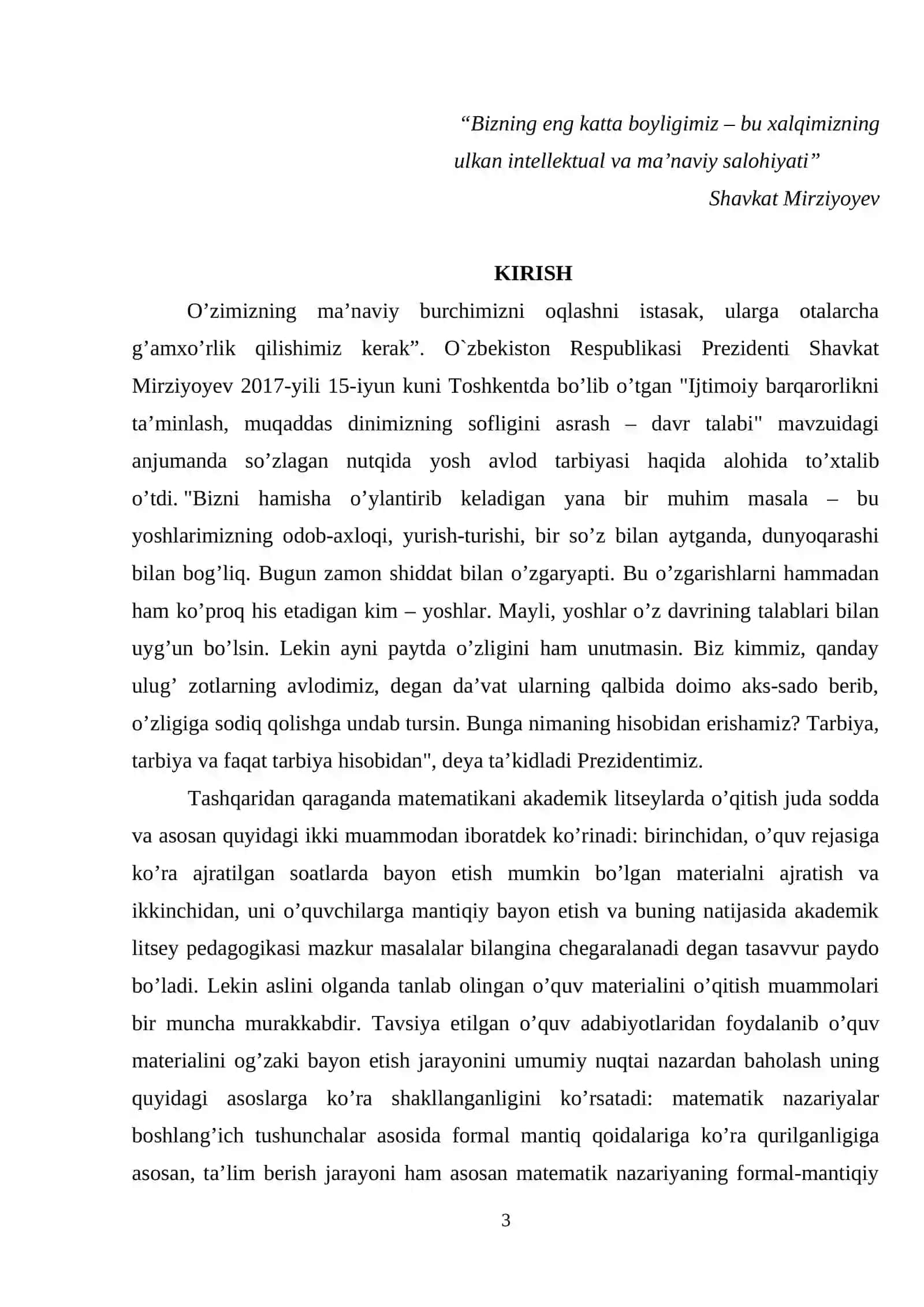 O’quvchilarga maxsus yo’l bilan yechiladigan algebraik masalalarni o’rgatish 3