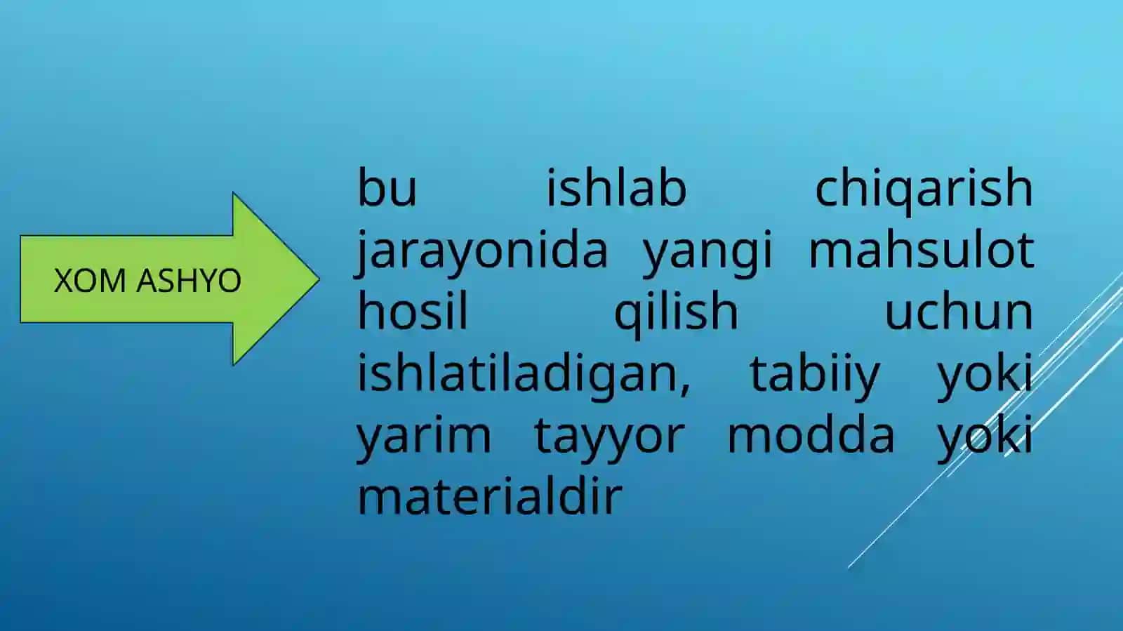 7-mavzu.O‘zbekiston sanoatining xomashyo manbai va uni joylashtirish 3